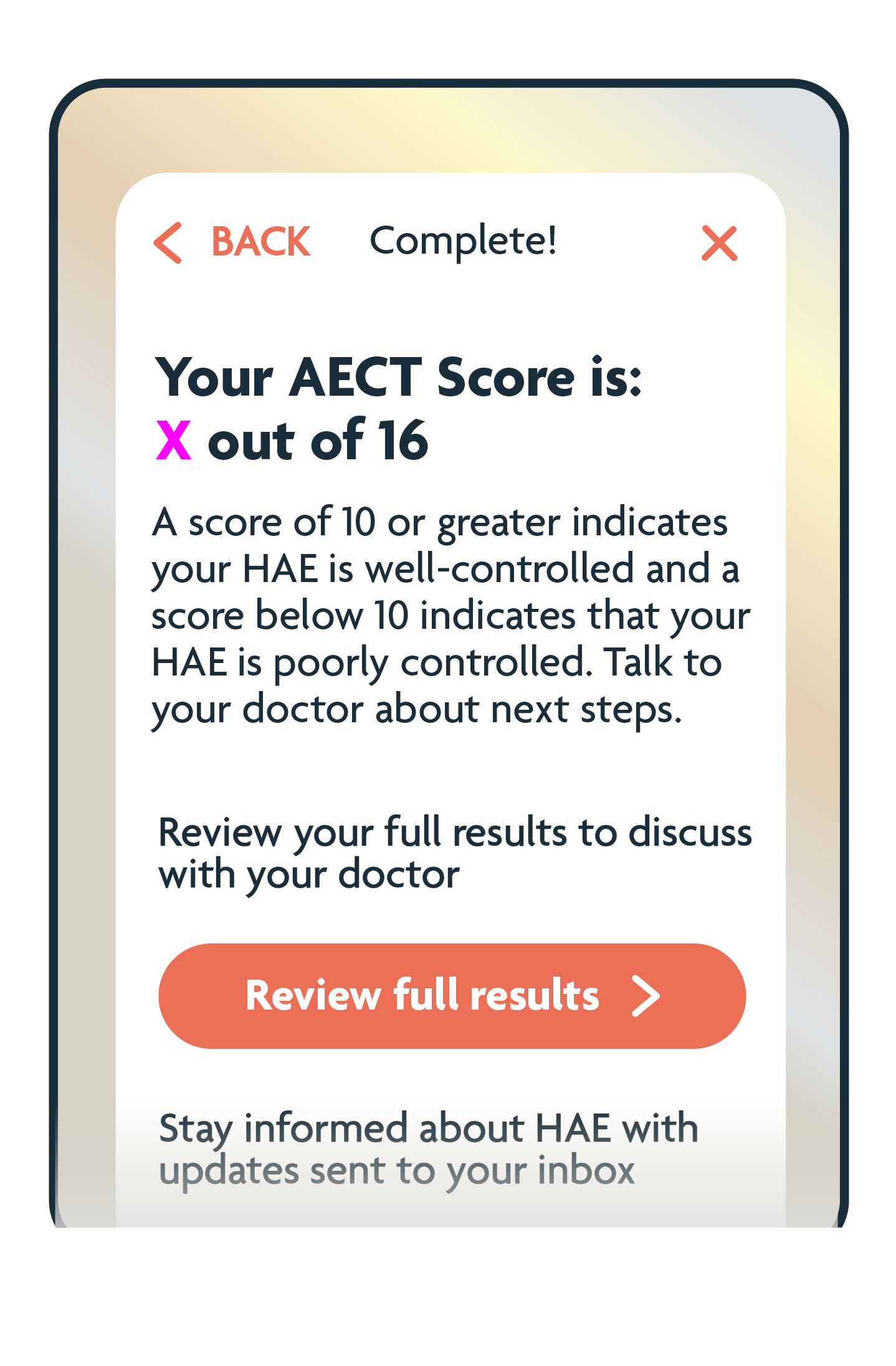 Image of AECT test